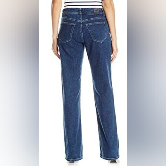 Riders by Lee Indigo Women's Relaxed Fit Straight Leg Jeans Denim 26W 3x… - Picture 3 of 3
